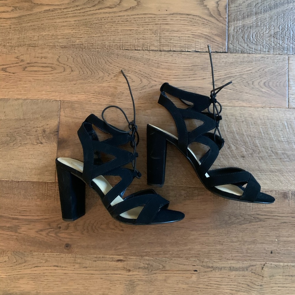 J. Adams Black High Heels